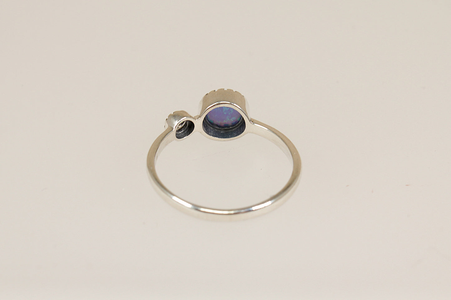 Sterling Silver Opal Ring