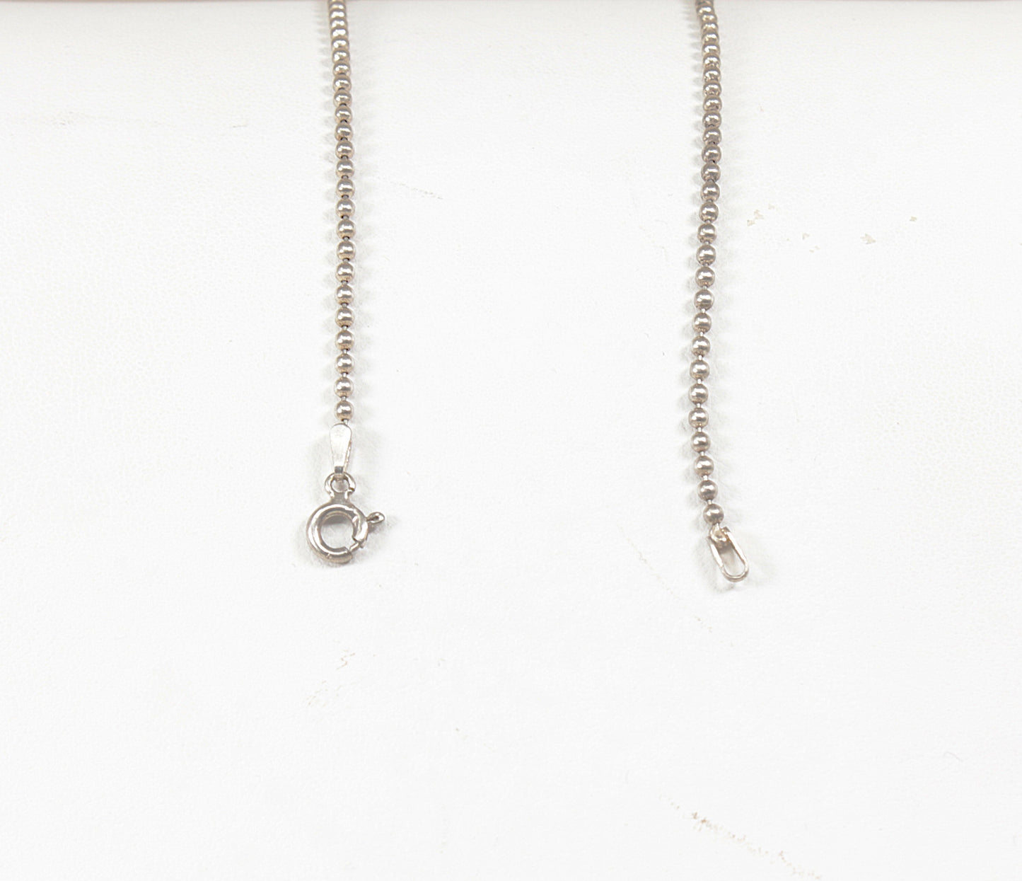 Silver Modernist Pendant Necklace