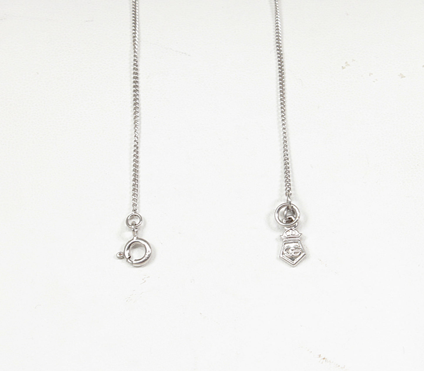Silver Gold Elephant Pendant and Chain Necklace by Clogau