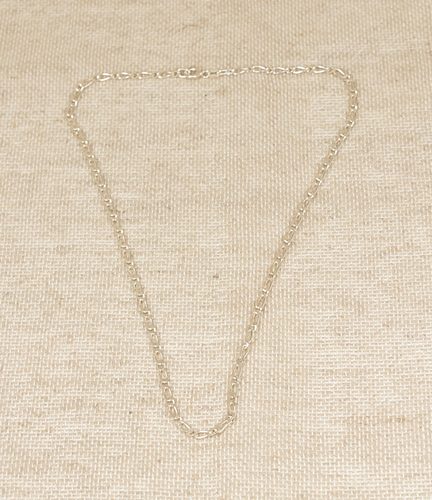 Silver Figaro Link Neckchain