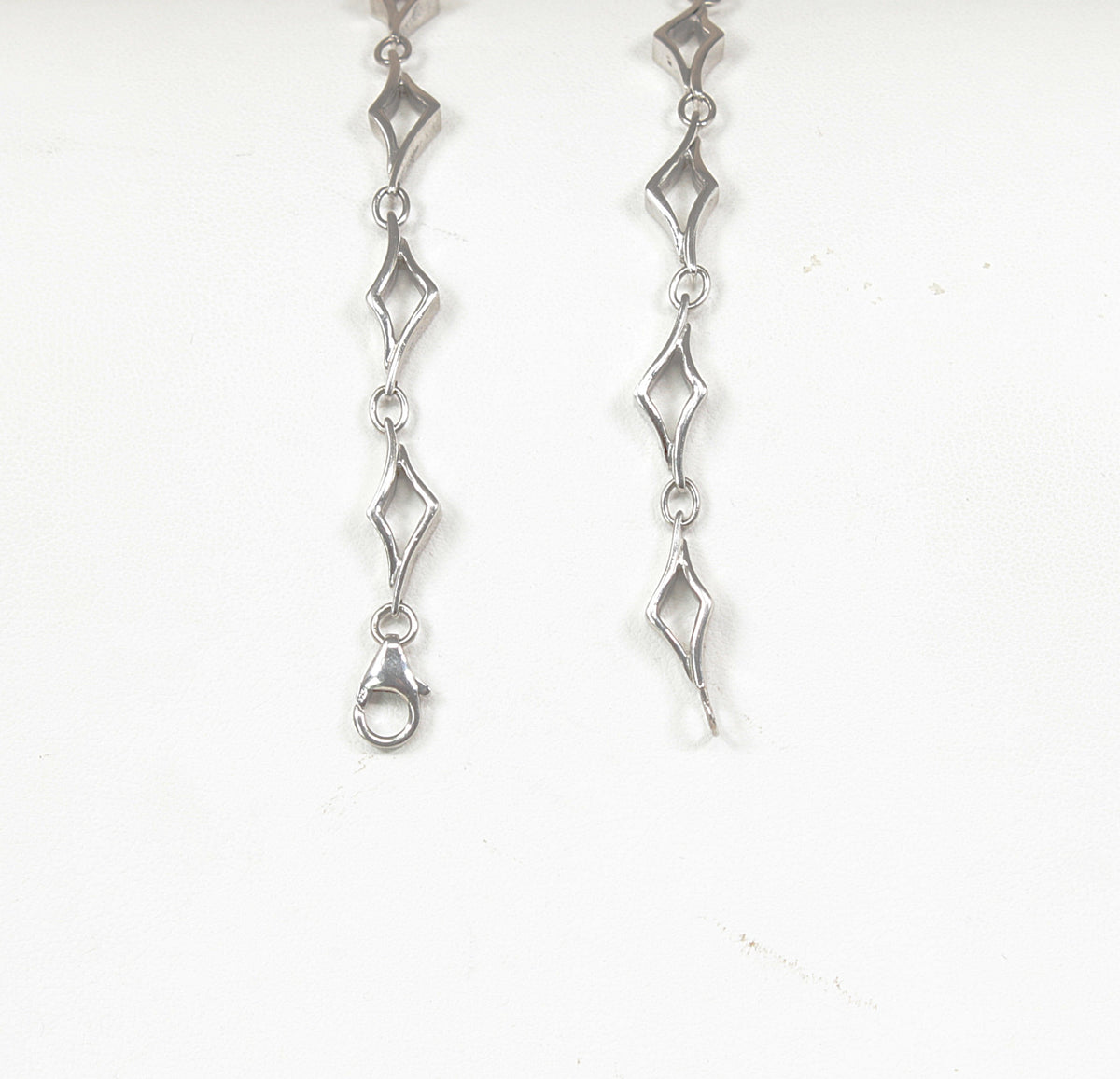 Silver, Amethyst and Blue Iolite Necklace