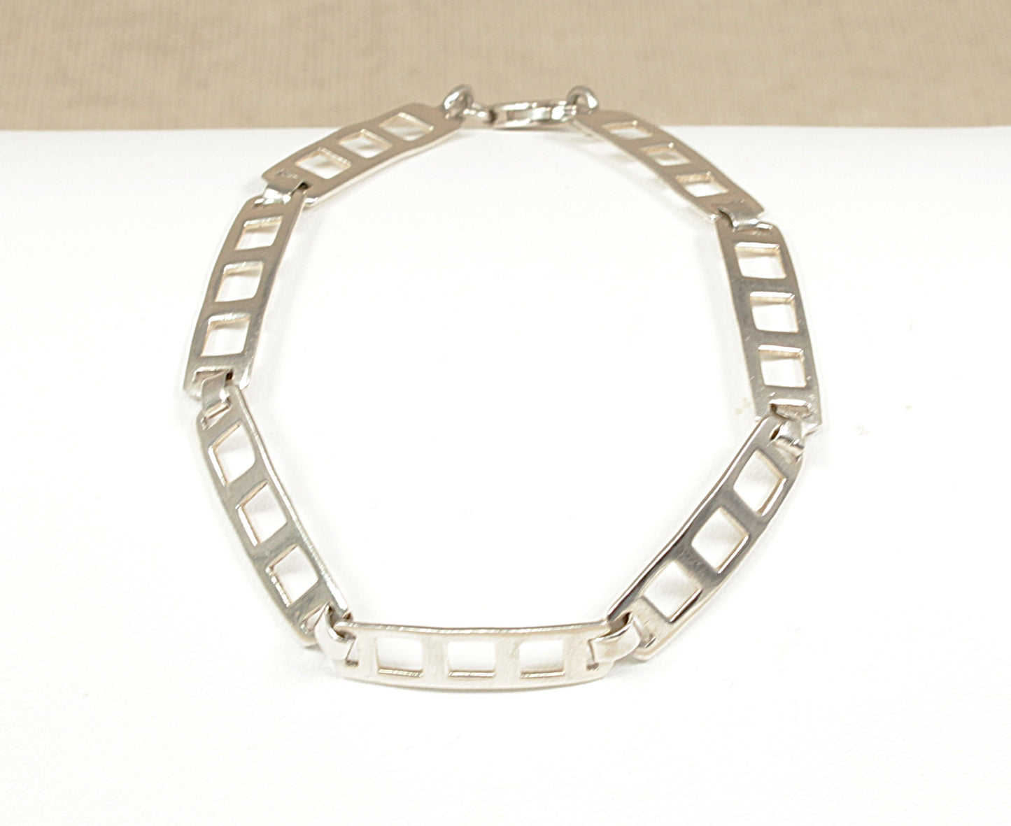 Sterling Silver Link Bracelet