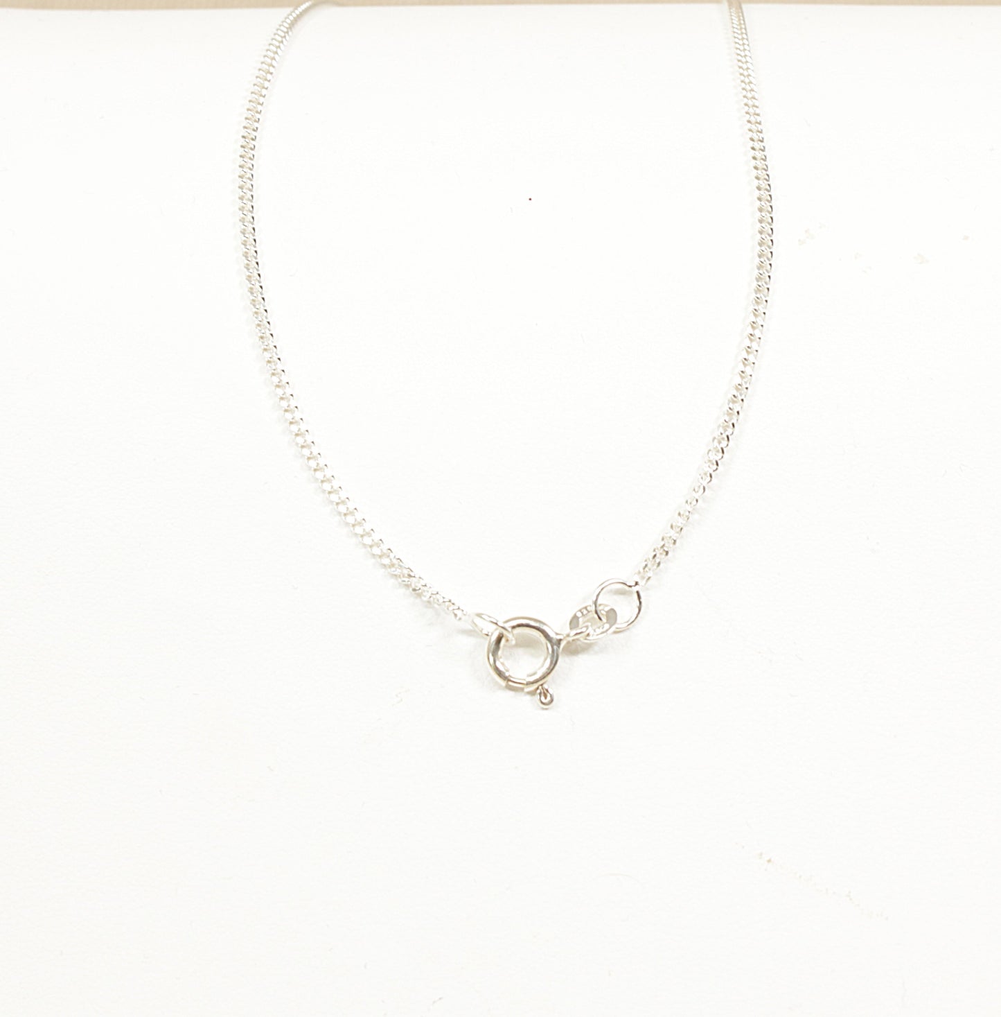 Silver, Amethyst Heart Pendant and Chain Necklace by Pandora