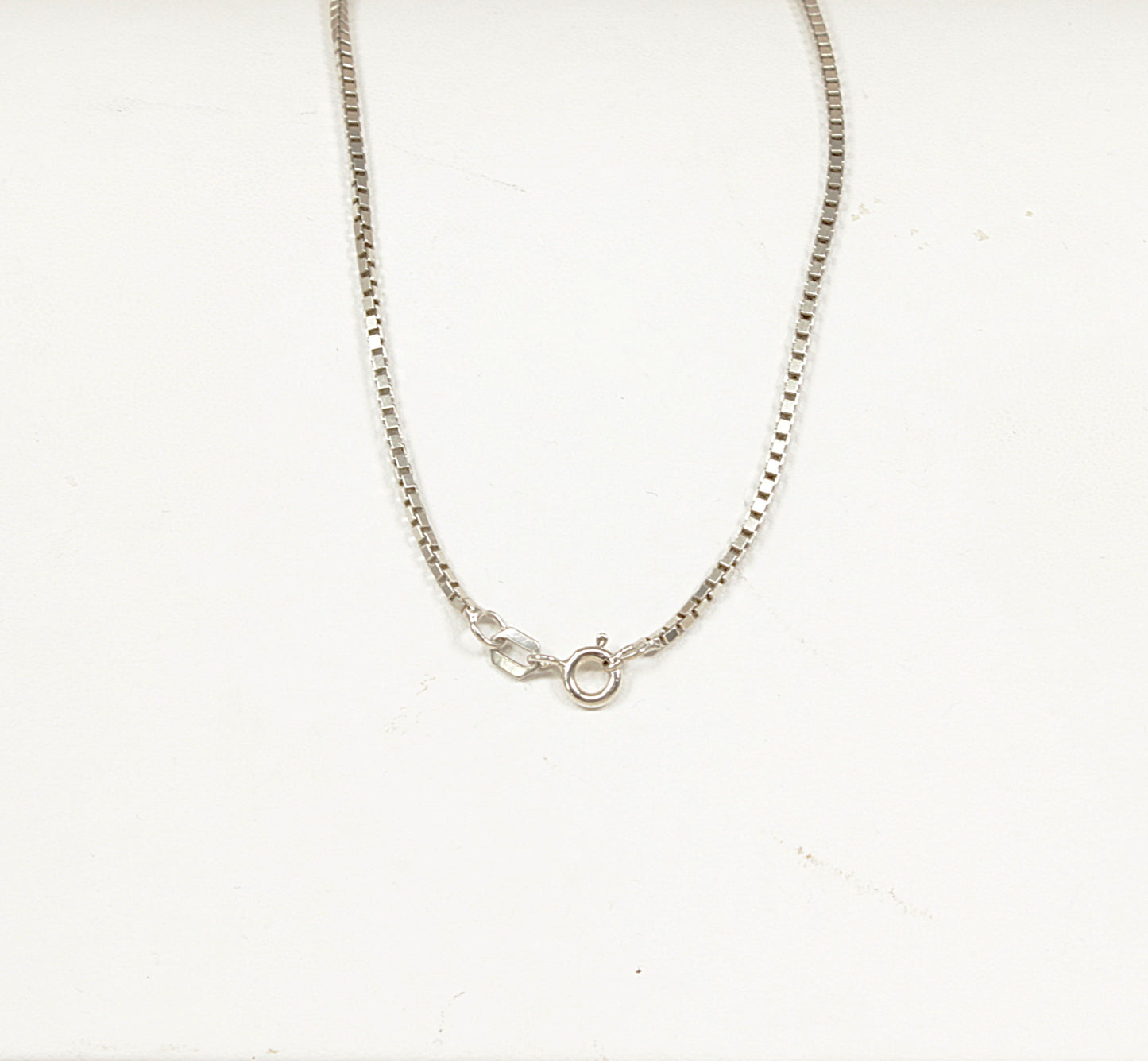 Silver Green Enamel, Marcasite, Irish Shamrock Clover Pendant and Chain by Solvar