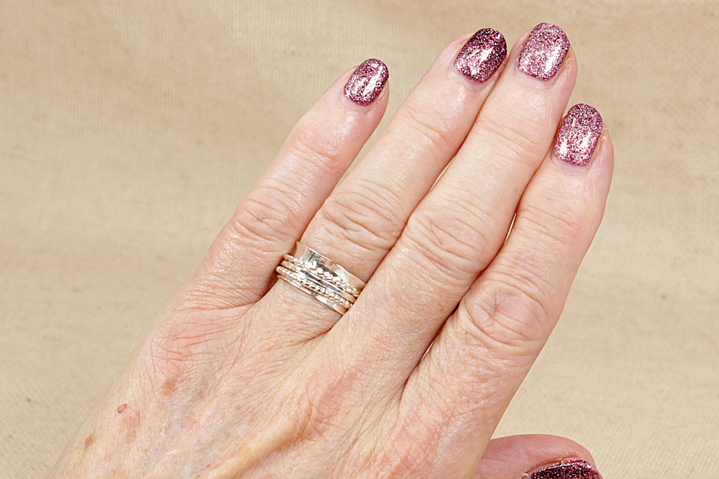 Silver Spinner Ring