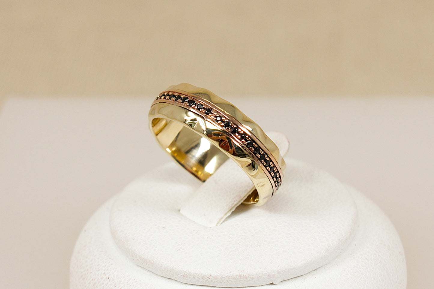 Stunning 9ct Welsh Gold, Sapphire Wedding Band by Clogau