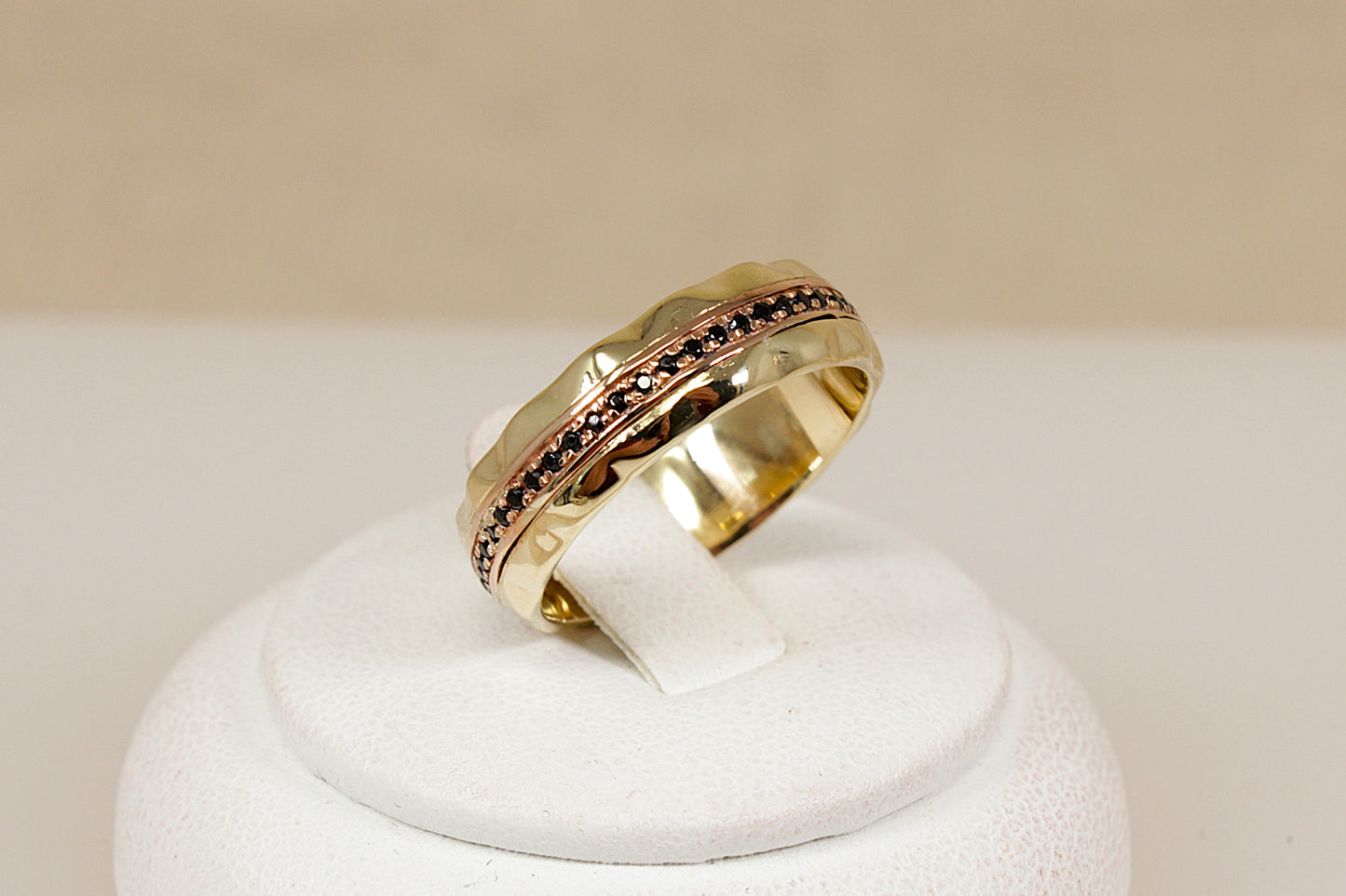 Stunning 9ct Welsh Gold, Sapphire Wedding Band by Clogau