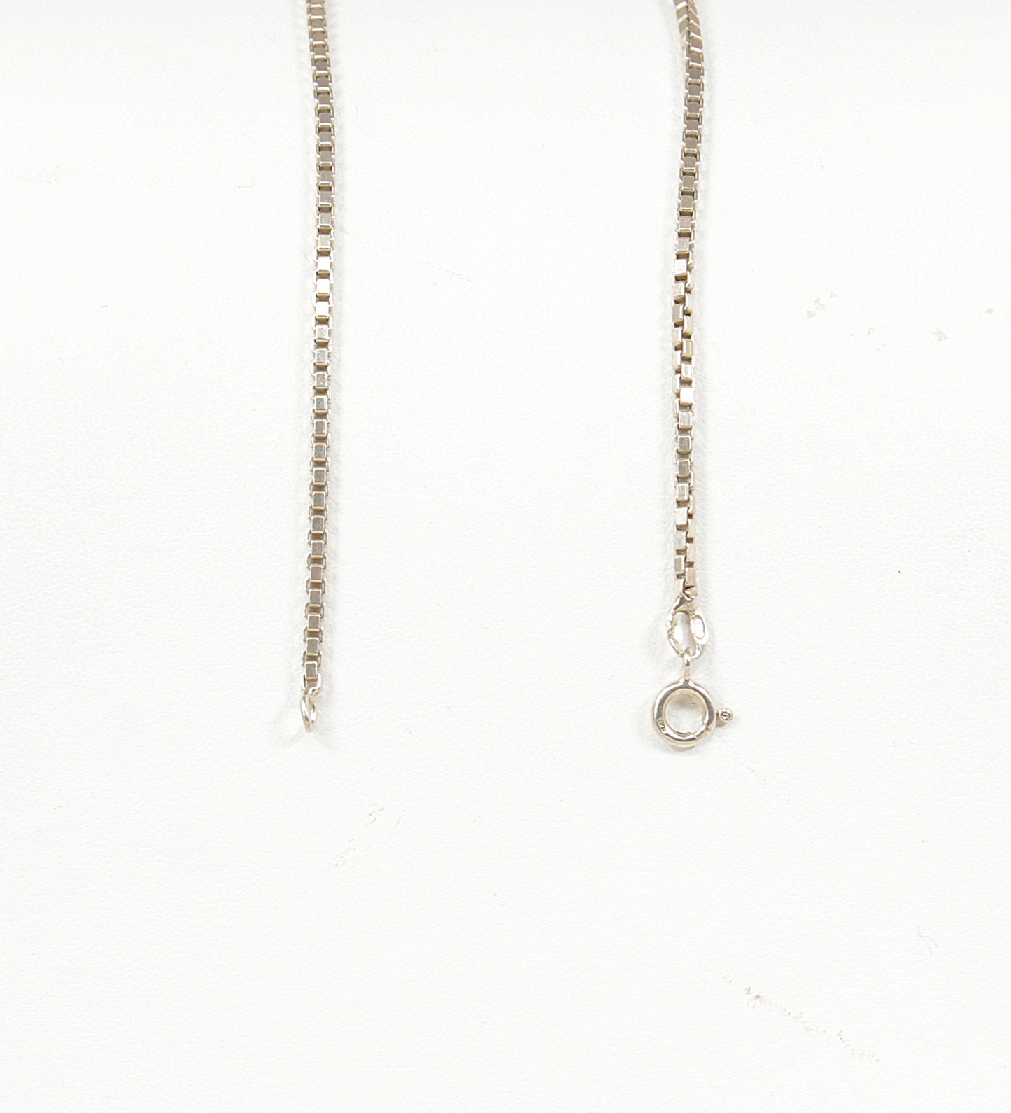 Sterling Silver Blue Lace Agate Pendant Necklace
