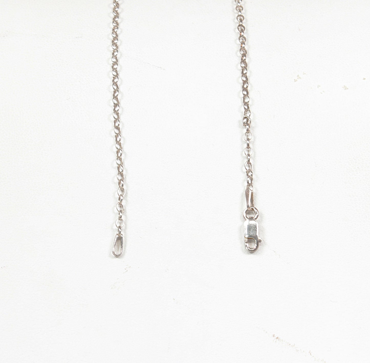 Beautiful Sterling Silver Agate Pendant Necklace