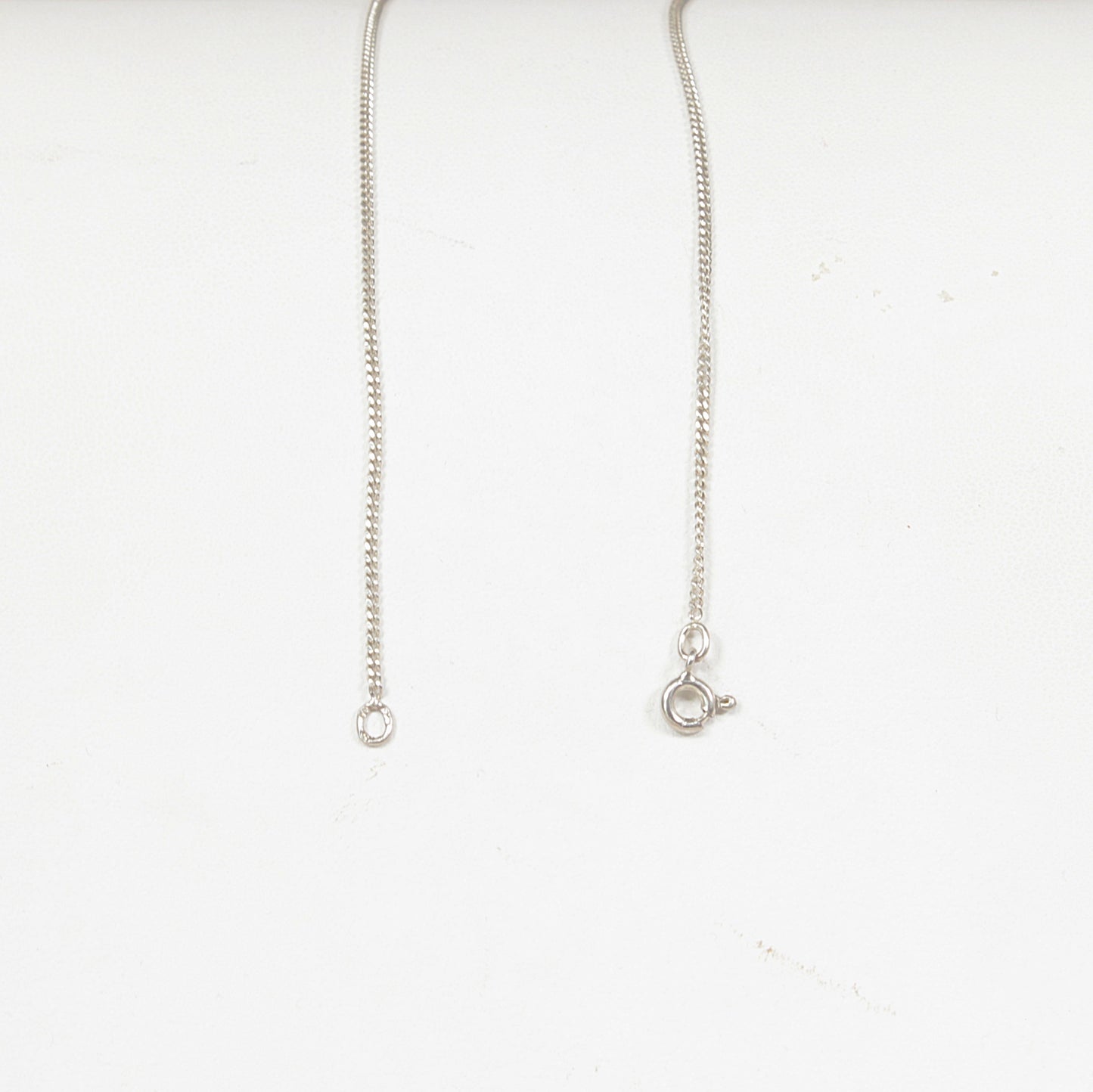 Vintage Sterling Silver Celtic Cross Pendant and Chain Necklace
